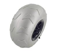 Filteilect Lot de 2 roues de sable en PVC pour chariot de plage 205 x 115 x 8,5 mm