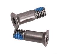 Filteilect Lot de 2 vis de roue de guidage de dérailleur arrière M5 x 15,8 mm en acier inoxydable pour et la plupart des dérailleurs