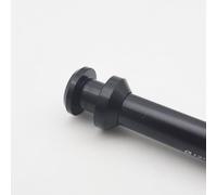 Filteilect Lot de 3 rondelles d'essieu traversant - Rondelles plates et coniques en alliage d'aluminium M15 x 0,2/5 mm - Pour moyeux de vélo (M12 x 3 mm)