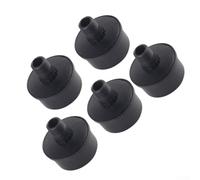 Filteilect Lot de 5 filtres pour compresseur d'air - Filetage mâle - 20 mm - Pour connexion directe - Petits compresseurs à piston - Noir et argenté