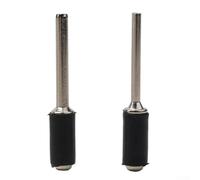 Filteilect Lot de 6 mandrins en caoutchouc pour outils rotatifs, mandrins de tambour de ponçage avec tige de 2,35 mm/3,17 mm, compatibles avec les cercles et bandes de papier abrasif, pour bois (SKU)