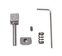 Filteilect Lot de vis en acier inoxydable pour palmes centrales - Compatible avec longboard et planches de surf, 1 lot (36 x 10 mm), clé incluse