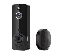 Filteilect M8 Sonnette vidéo sans fil avec détection humaine IA et sécurité à domicile, compatible avec WiFi et jusqu'à 8 utilisateurs
