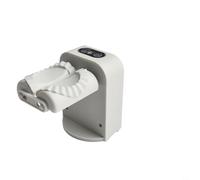 Filteilect Machine électrique à raviolis et raviolis - Machine à pâtes automatique pour un usage domestique - Alimentation par batterie 1300 mAh - Base antidérapante - Matériau PP - Gris