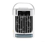 Filteilect Mini climatiseur par évaporation ventilateur de bureau avec 3 vitesses de contrôle de la fonction humidificateur alimenté par USB pour espace personnel