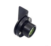 Filteilect Niveau à bulle en métal et acrylique avec fiole de liquide vert pour niveau et règle de tour 32 mm compatible avec Total Station et Théodolite