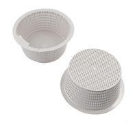 Filteilect P06436 Lot de 2 paniers de rechange pour piscine à paroi en acier Compatible avec 56369 56384 Ø460 56566 Ø300 56574 Ø360 et 56586 16 x 12 x 7 cm