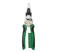 Filteilect Pince à dénuder électrique 8 en 1 avec testeur de tension, testeur de tension multifonction, pince à câble, ciseaux pour enroulement et fendage