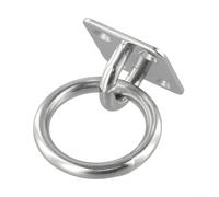 Filteilect Plaque œil marine en acier inoxydable avec bague compatible avec anneau compatible avec bateau yacht d'arrimage - 6 mm, grade 304, état neuf