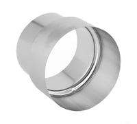 Filteilect Réducteur de conduit de cheminée en acier inoxydable - Adaptateur de tuyau de poêle haute température pour poêle à bois, cheminée double paroi ou cheminée de maçonnerie (Ø 80 mm/Ø70 mm)