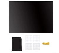 Filteilect Rideaux occultants à découper à n'importe quelle taille pour et portes avec sac de rangement pour voyage et usage domestique (occultant, 145 cm x 300 cm)