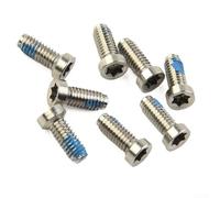 Filteilect Road For Bike Lot de 8 boulons de pédalier compatibles en acier inoxydable pour Rival AXS Rouge 12 vitesses