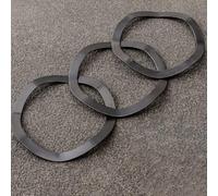 Filteilect Rondelle ondulée de manivelle 38,5 x 31,5 mm et cale en acier de 33,6 x 24,2 mm pour douille de réglage de pédalier 24 mm/30 mm - Lot de 5 (24 mm)