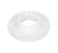 Filteilect Rosace de cache-trou d'entrée de câble en polypropylène pour conduit mural et passage de tuyau, bouchon rond résistant au gel et à la chaleur pour tuyauterie et conduits de climatisation