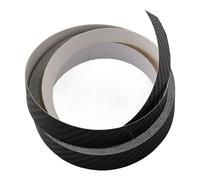 Filteilect Ruban de protection pour tête de raquette de tennis, 0,25 mm d'épaisseur, pour protection des bords pour raquette de plage et de pickleball, longueur de 5 m, noir