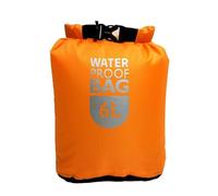 Filteilect Sac étanche 6 L et 12 L pour kayak, bateau et natation - taffetas de polyester 210T avec joint enroulable et base rectangulaire (vert, 6 l)