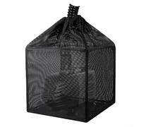Filteilect Sac filtrant de bassin avec écran en maille fine de 1,7 mm, cordon de serrage en nylon épais pour bassins à poissons koï, cascades, fontaines et pompes de natation Protection contre les