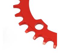 Filteilect SNAIL 104BCD Plateau étroit et large pour VTT en alliage d'aluminium 7075, pour chaînes de vitesse 8/9/10/11, disponible en 32T, 34T, 36T, 38T, 40T (38T) (rond noir)