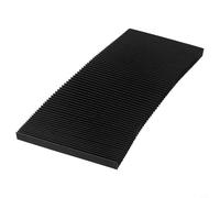 Filteilect Soufflet d'accordéon flexible pour fraiseuse - Protection anti-poussière et étanche - Rail de guidage pour machine-outil CNC (150 mm)