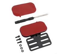 Filteilect Support de caméra de recul de voiture compatible avec le support de rétroviseur compatible avec les caméras de recul - Compatible avec la plupart des véhicules (noir + rouge)