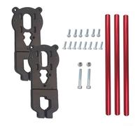 Filteilect Support de montage de moteur de skateboard électrique pour moteurs sans balais 6364 6368 6374, compatible avec les conversions de camion à faire soi-même, construction métallique,