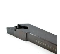Filteilect SVJCR1616H16 Porte-outils de tournage CNC avec 10 inserts en carbure VCMT160404, main droite à 93 degrés pour le travail des métaux et la fabrication