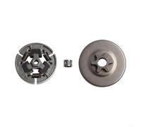 Filteilect Tambour d'embrayage à pignon avec roulement pour tronçonneuse 020T 020 200T 200, composant de rechange compatible pour équipement de jardin et de cour