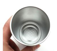 Filteilect Tasse isotherme en acier inoxydable 304 - 230/360/500/600 ml - Tasse à café isotherme pour bureau, bar, café, intérieur poli et base large (500 ml)