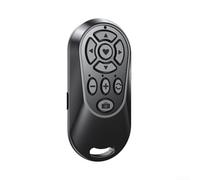 Filteilect Télécommande sans fil pour appareil photo avant et arrière avec fonction zoom avant et arrière compatible avec smartphone (Noir)