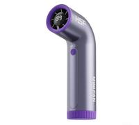 Filteilect Ventilateur à turbine portable avec moteur sans balais 20 000 tr/min Dispositif de refroidissement personnel haute vitesse Double modes de vitesse Mini ventilateur rechargeable (Noir)