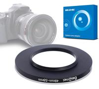 Filter adapter from 49 mm to 58 mm compatible with all 58 mm UV,ND, CPL lenses, filter, 49 mm lens to 58 mm camera filter (49-58 mm)