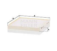Filter, interior air MANN-FILTER CU 18 002 for CITROEN,HYUNDAI,MITSUBISHI,PEUGEO
