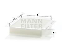 Filter, interior air MANN-FILTER CU 2338 for MERCEDES-BENZ