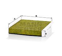Filter, interior air MANN-FILTER FP 2040 for CITROEN,FIAT,OPEL,PEUGEOT,SUZUKI,VA