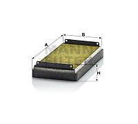 Filter; interior air MANN-FILTER FP 2745-2 for MAYBACH;MERCEDES-BENZ