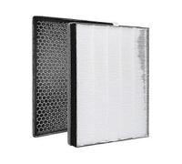 Filter Set Compatible with Philips Ac2889, Ac2887, Ac2882, Ac3829/10, Series 2000 2000i Air Purifier Hepa + Activated Carbon Filter compatible Philips