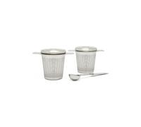 Bredemeijer Filtre à thé – Set de 2 filtres avec cuillère de mesure