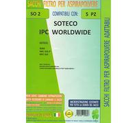 FILTER SO2 Lot de 5 sacs isolants pour ipc Worldwide MEC 515 it MEC 315
