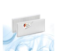FILTERCAPS Filtre pour Proxon-Zimmermann FWT1, FWT2, P1, P2 - Kit de filtres Master G4+F7, remplace P0153/95, filtre à air pour système de ventilation KWL, ventilation d'appartement, 500 x 225 x 45 mm