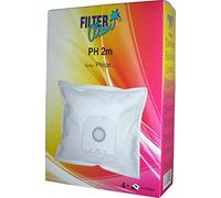 FilterClean PH 2 m Sacs d'aspirateur en non-tissé spécial Blanc