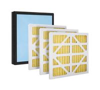 Filterhualv Lot de 3 filtres MERV-11 améliorés et 1 filtre HEPA et charbon actif de compatibles avec l'épurateur d'air AlorAir CleanShield HEPA 550 (lot de 4)