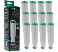 FilterLogic CFL-701B | 12x Filtre à eau compatible avec Krups, Melitta, Nivona machine à café automatique - remplace F088 Aqua Filter, Pro Aqua, NIRF-700 cartouche filtrante anti-chlore, anti-calcaire
