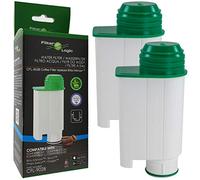FilterLogic CFL-902B | 2x Filtre à eau pour Saeco, Philips - avant 2016 | Cartouche pour Philips, Saeco machine à café expresso automatique compatible avec Brita Intenz CA6702/10, CA6702/00, CA6702