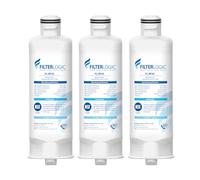 Filterlogic DA97-17376B Lot de 3 filtres à eau de rechange pour réfrigérateur Samsung HAF-QIN, HAF-QIN/EXP, DA97-17376B, DA97-08006C