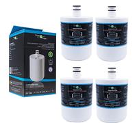 FilterLogic FFL-150L | 4x Filtre à eau pour LG ADQ72910901, LT500P frigo | Compatible avec LG GEN11042F-08, GEN11042FR-08, 5231JA2002A, LT500P Premium Filter; cartouche interne pour frigo américain