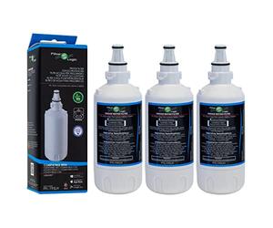 FilterLogic FFL-195LH | 3x Filtre à eau compatible avec Liebherr 7440011, 9880980 InfinitySpring Water Filter Cartouche filtrante pour réfrigérateur américain