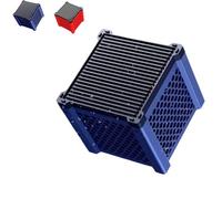 Filternatur Horse Water Trough Filter, Stock Tank Pool Filter with Activated Carbon and Filters Cotton, for Aquarium, Ponds, Fish Tank, Water Tanks, Waters Purification (Blue)