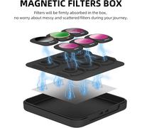 Filters for DJI Osmo Pocket3 CPL ND MCUV ND/PL Filters for Action Cameras High Hardness Transmittance High Accessory (ND64)