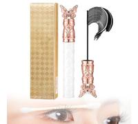 Filterseed Mascara imperméable résistant à la transpiration et durable, volume et boucles, allongement, non taché, cils dramatiques (1 pièce)