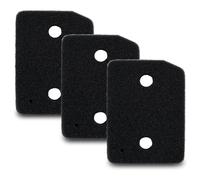 Filterwelt 3X Filtre Compatible avec Miele T1 Sèche-Linge 9164761 - Sèche-Linge à Pompe à Chaleur - Fin - Grossier - 207 x 157 x 30 mm - Filtre éponge - Sèche-Linge à Condensation - Filtre en Mousse